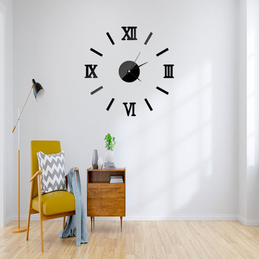 Premium Majestic Roman Numeral Wall Clock – Timeless Elegance